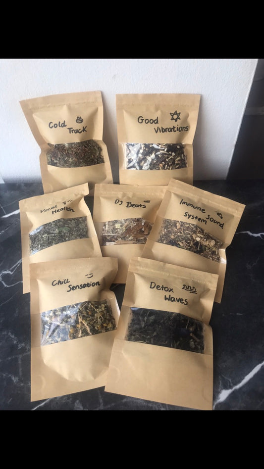 Herbal Tea Infusions (7 Bespoke Blends)