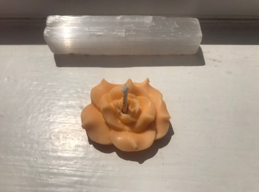 Flower soy candles (pack of 4)